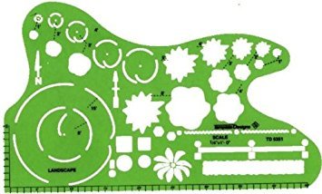 Alvin, TD5351, Landscape Design Template