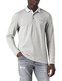 Pique sensible BOSS Plisy Curved Camisa de Polo, Light/Pastel Grey59, XL para Hombre