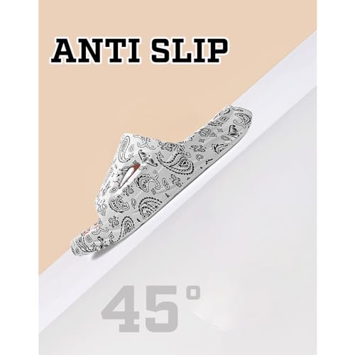 Cloud Slides for Women Men Cool Pillow Slippers Non-Slip Shower Bath Platform Foam Sandals for Indoor Outdoor House Pool4