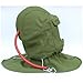 Sand Blasting Hood Industrial Mask Cap Anti Wind Dust Protective Mask Green 22cm