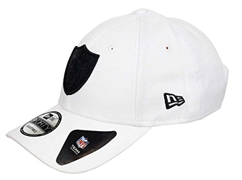 New Era Oakland Raiders League Essential White 9Forty Cap - One-Size