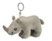 Wwf - 15205026 - Peluche - Porte Clé Rhino - 10 cm
