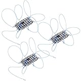 KRAKEN SUPPLY CO 2 Pack Crab Snare Trap Loop Trap Casting for Fishing Pole Dungness Rock Blue Crabs 6 Loops CA, OR, WA Compliant (Snare, 2)