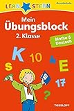 Schulhefte LERNSTERN Mein Übungsblock 2. Klasse. Mathe & Deutsch