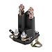 Produktbild Universal Magnetschalter, 3 Pole Magnetschalter aus Metall und Kunststoff 12 auf Montagefuß für MTD 109946 146154 1753539 AM138497(33-331)(33-334)