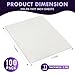 Jiomrzo Laminating Sheets, 100 Pack Laminating Pouches Holds 11 x 17 Inch Sheets, 3 Mil Laminate Sheets 11.5 x 17.5 Inch for Laminator, Clear Thermal Laminating Pouches with Round Corner