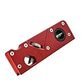 Bluetooth earphone Handfläche für die Holzbearbeitung Holzbearbeitung Kantenecke Holzhobel Korrosionsschutz und Rostschutz Einfache Bedienung Fasebene für Holzmänner (Color : Red)