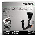 Anhängerkupplung abnehmbar TowCar passend für Honda Jazz V Typ GR/GS...