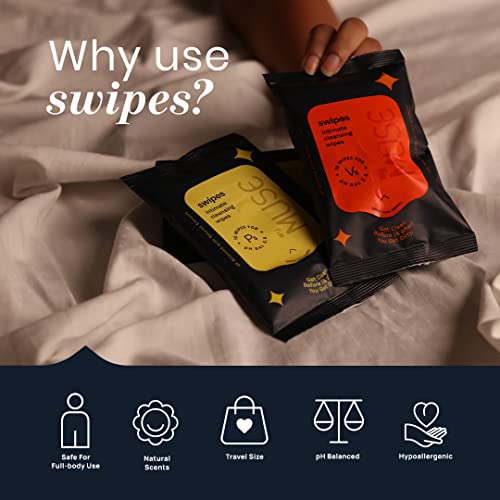 Image of MyMuse Intimate Wipes Pack of 4 (40 Wipes) | Aloe Vera, Vitamin E Extract |pH Balanced for Women, Skin Friendly, Daily Hygiene |Avoid Itching, dryness, Odor & Allergies
