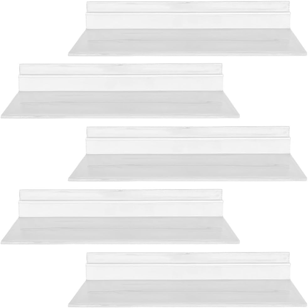 Alipis 5pcs Shoe Display Racks Heavy Duty Wall Mounted Shelves for Stylish Sneaker Organization Easy Installation and Design