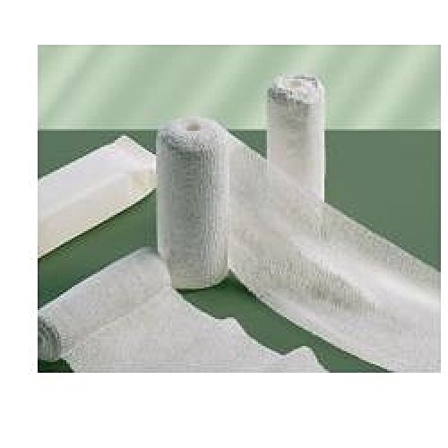 PMA - Benda Impregnata Di Pasta All'ossido Di Zinco - Garza Anelastica Di Cotone Zincata 10 Cm X 5 Mt - Made In Italy