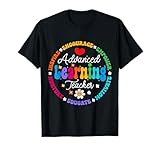 Groovy Advanced Learning Teacher Appreciation Week T-Shirt
