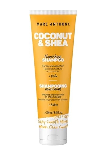 Marc Anthony Coconut Oil Shampoo 8.4 Ounce Tube(No Sulfate) (248Ml) (3 Pack) #TOP22