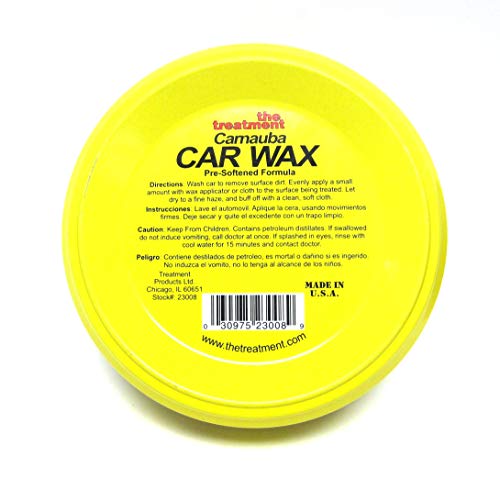 The Treatment 23008 Carnauba Paste Wax, 8 Oz, 1 Pack #TOP4