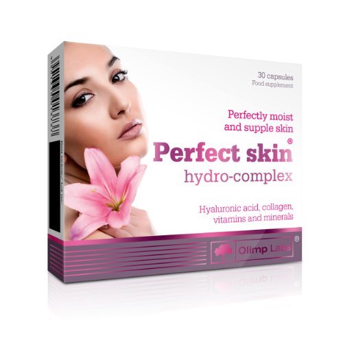 PERFECT SKIN HYDRO-COMPLEX food suplement BEAUTIFUL AND ELASTIC SKIN NEW FORMULA 30 capsules by Olimp Labs