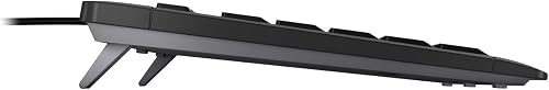 CHERRY STREAM KEYBOARD TKL, Wired Keyboard without Numeric Keypad, Czech/Slovak Layout (QWERTZ/QWERTY), Unique Typing Experience, Black - 4