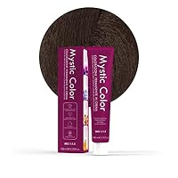 Mystic Color - Colore Biondo Scuro Cenere 6.1 - Tinta per Capelli - Colorazione Professionale in Crema a Lunga Durata - Con Cheratina Idrolizzata, Olio di Argan e Calendula - 100 ml