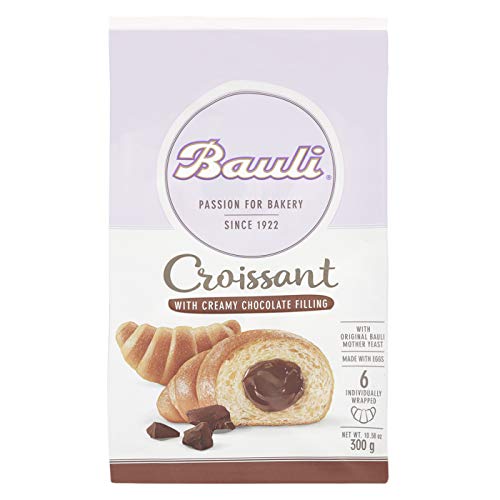 BAULI Croissant llenado galletas y dulces de chocolate GR300 x6
