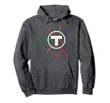 Boston T Subway Map Vintage MBTA Pullover Hoodie