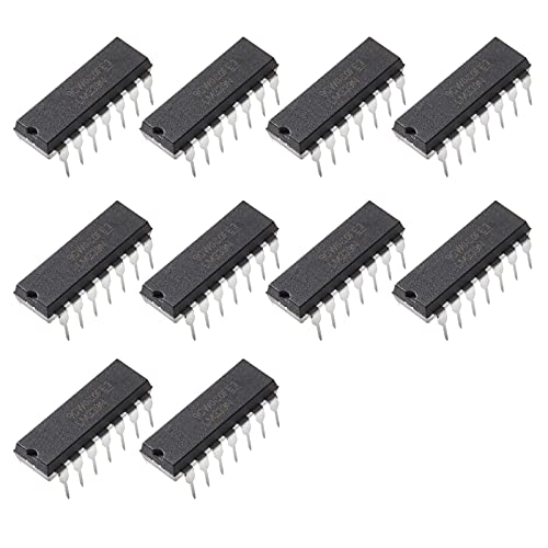Bridgold - Bridgold 10pcs LM339 339 Quad Differential Comparator ICS for High Voltage Digital Logic Gate Circuit, DIP14