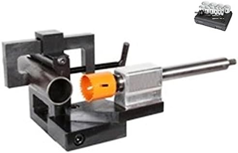 Professional Industrial Pipe and Tube Notcher 3/4" - 3" And 13 Pc Bi-Metal Hole