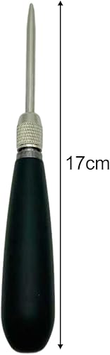 Miniatura 7 de B Baosity Punzón recto de cuerda de raqueta, herramienta de mano, deportes al aire libre, longitud multifuncional 6.7 in, herramienta de cuerda de