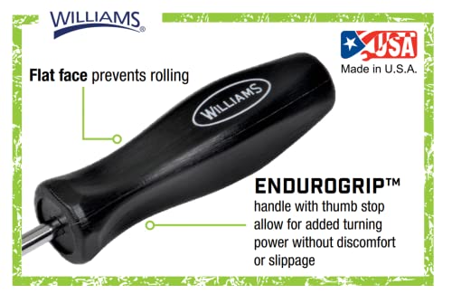 Williams Jhw100P-6Sd 6-Piece Endurogrip Slotted Screwdriver Set #TOP1