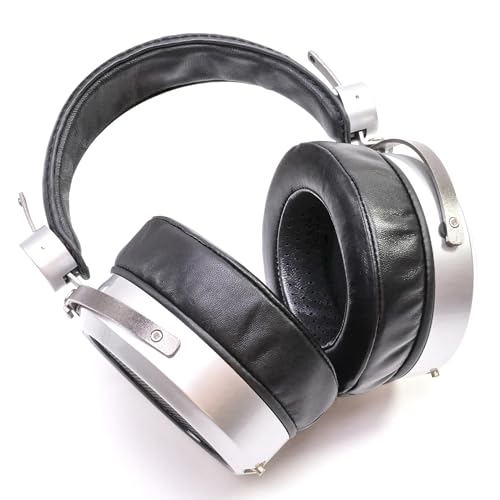 Voarmaks Sheepskin Premium Ear Pads Foam Cushion Compatible with Hifiman SUNDARA HE400 HE400SE 400I 400S HE560 560I HE500 300 350 HE3 5 6 HE-4XX Headphone (Ear Pads+ Mounting Ring)