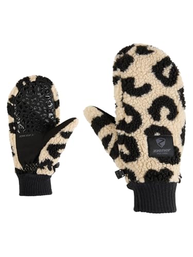 Gants de loisirs pour femme Ziener en polaire peluche contre le vent d'hiver