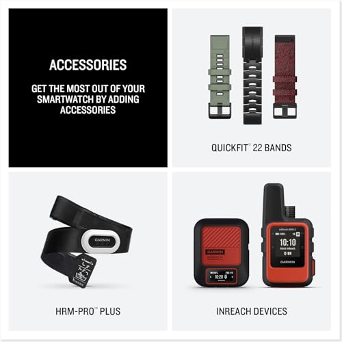 Image of Garmin Instinct 3 Tactical Edition, 50mm, AMOLED Display, Rugged Outdoor GPS Smartwatch - Black