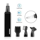 【VERSÁTIL】4in1 Incluye recortador de cabello de nariz, recortador de barba, recortador de patillas, recortador de cejas.Este dispositivo satisface todas sus necesidades de cuidado facial y corporal.