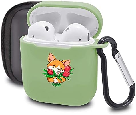 LuGeKe Cute Koala Green Case Cover for Airpods Pro with Keychain, Kawaii Lovely Koala Bear Soft Shockproof Animal Protective Airpods Pro Cases Cool Charging Case with Design for Boys Girls Friend