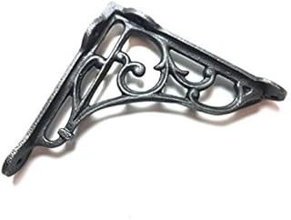 knobs and knockers A Pair of Small Classic Victorian Scroll Shelf Brackets 5 Inch Bracket Cast Iron