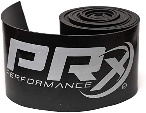 PRx Performance Athletic Strong Compression Band for Muscle Recovery & Increased Mobility with Stretching Movements Fit in The Gym Bag Circulation & Reduce Soreness Tack and Floss Strap (1mm)