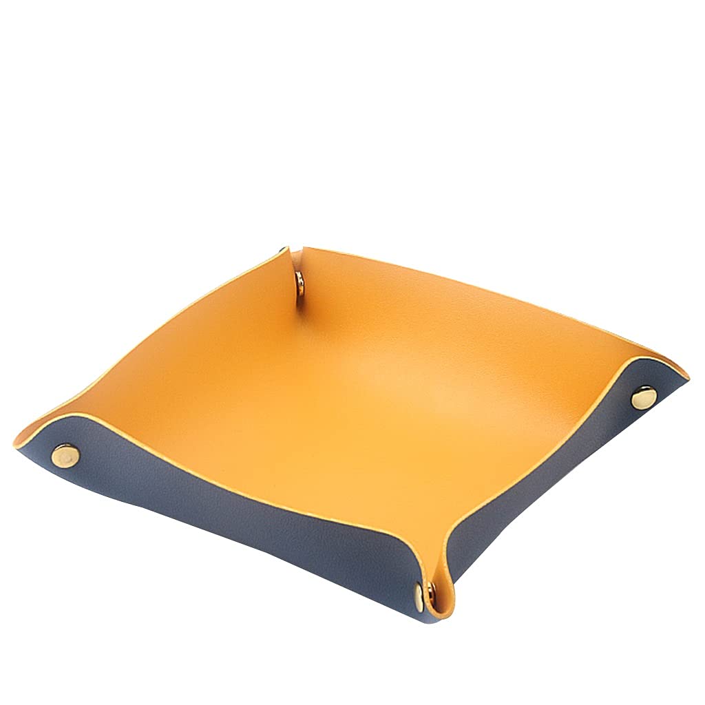organiser tray, Key Storage Bowl Hide & Drink Coin, Men's and Women's Travel Valet Tray Box is Used to Store Lipstick Keys