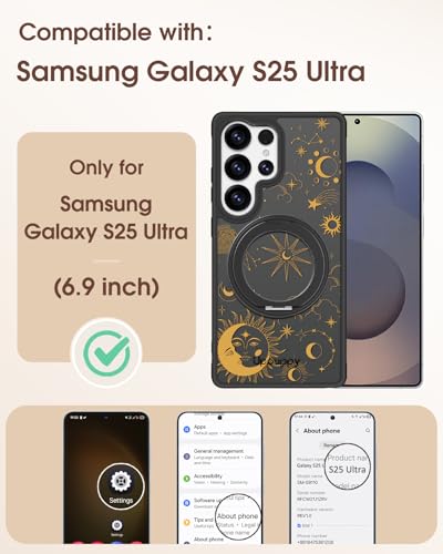 Coque Samsung S25 Ultra pour visionner vos vidéos en mains libres avec anneau aimanté 360