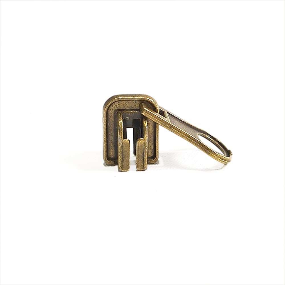 5# Reversible Injected Zipper Slider, 36 Pieces/Tube, Metal Slider, Zipper Puller for Repairing or Assembling a Zipper (5#, 666) - Image 2