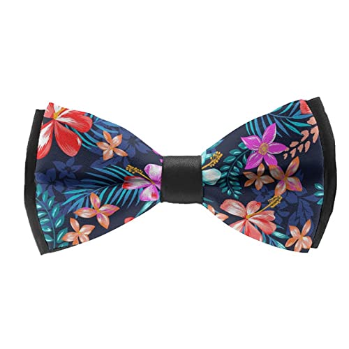 Men Pre-tied Bow Tie Tuxedo Dress Necktie for Wedding Business Party Gift