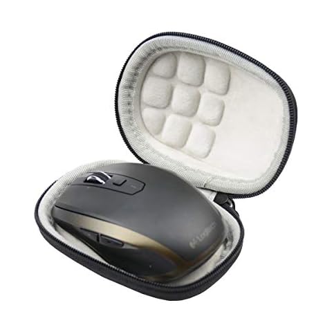 LUYIBA for Logitech MX Anywhere 2 / 2S Wireless Bluetooth Mouse Hard Travel Case Cover