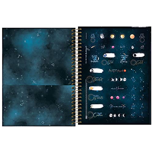 Agenda Espiral Planner Magic M7, 2021 Tilibra, Multicor