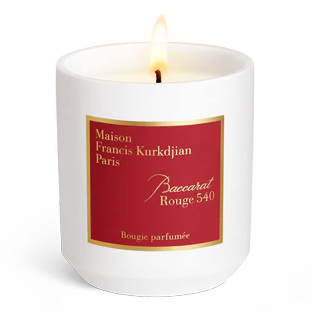 Francis Kurkdjian Baccarat Rouge キャンドル Baccarat Rouge 540 da Maison Francis Kurkdjian Candle, floral