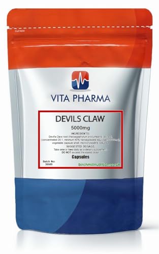 VITA PHARMA Devils Claw 5000mg 60 Capsules