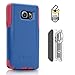 OtterBox COMMUTER SERIES Case for Samsung Galaxy NOTE 5 - Retail Packaging - Royal Blue PC / Hibiscus Pink Slip