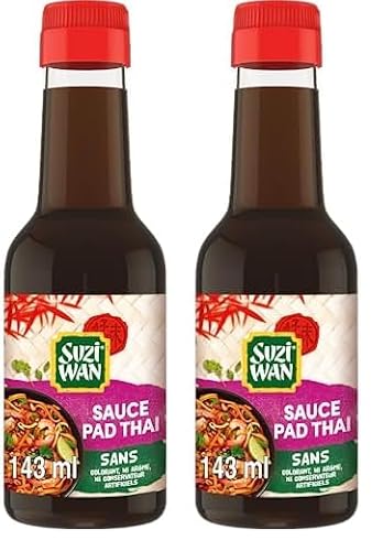 SUZI WAN Sauce Pad Tha 143 ml (Lot de 2)