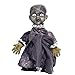 KKING Kids Christmas Creepy Doll Toy, Toy Haunted Scary Talking Walking Doll Halloween Glowing Props with Sound