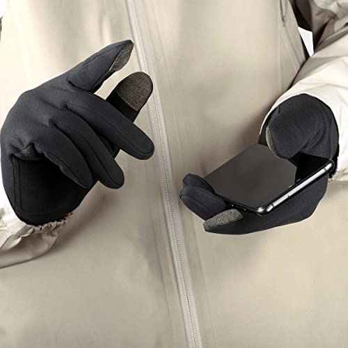 Salomon Cross Multi Unisex Gloves, Resistant wear, Warm city style, Everyday practicality, Deep Black, L - Image 2