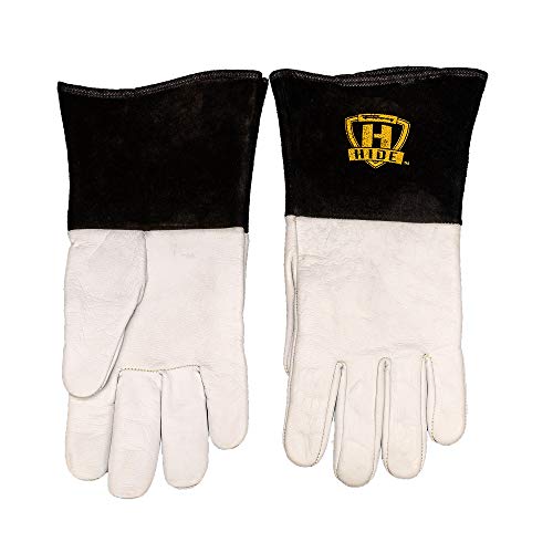 Tillman Vend-Ready Pack - Brown Top Grain Goatskin MIG Welders Gloves (Medium)