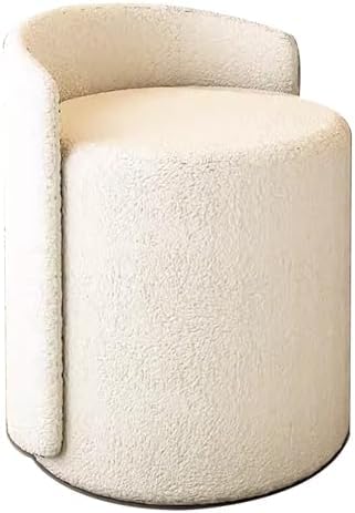 Evita dolores de espalda con esta silla de maquillaje giratoria y cómoda