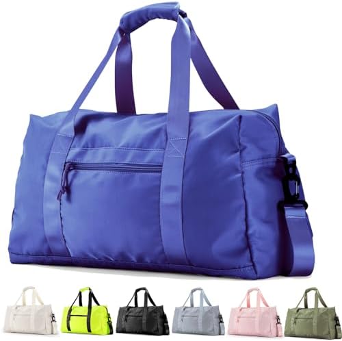 Travel Duffle Bag,Sport Gym Bag for Men And Women with Wet Pocket,Weekender Bag Carry On Tote Bags for Airplane