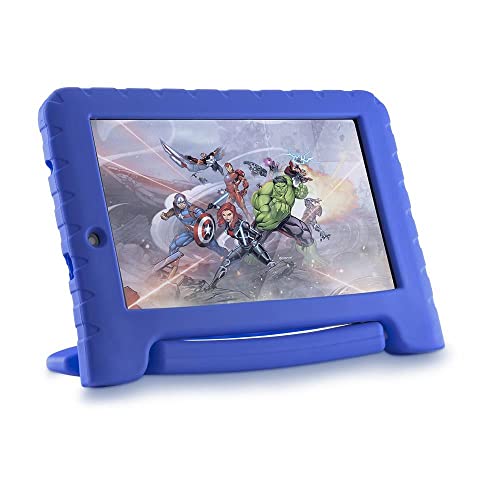 Tablet Multilaser Vingadores Plus 16GB Tela 7 Pol. Quad Core Dual Câmera Azul - NB307